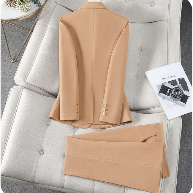 Temperament slim business suit 2pcs set for women