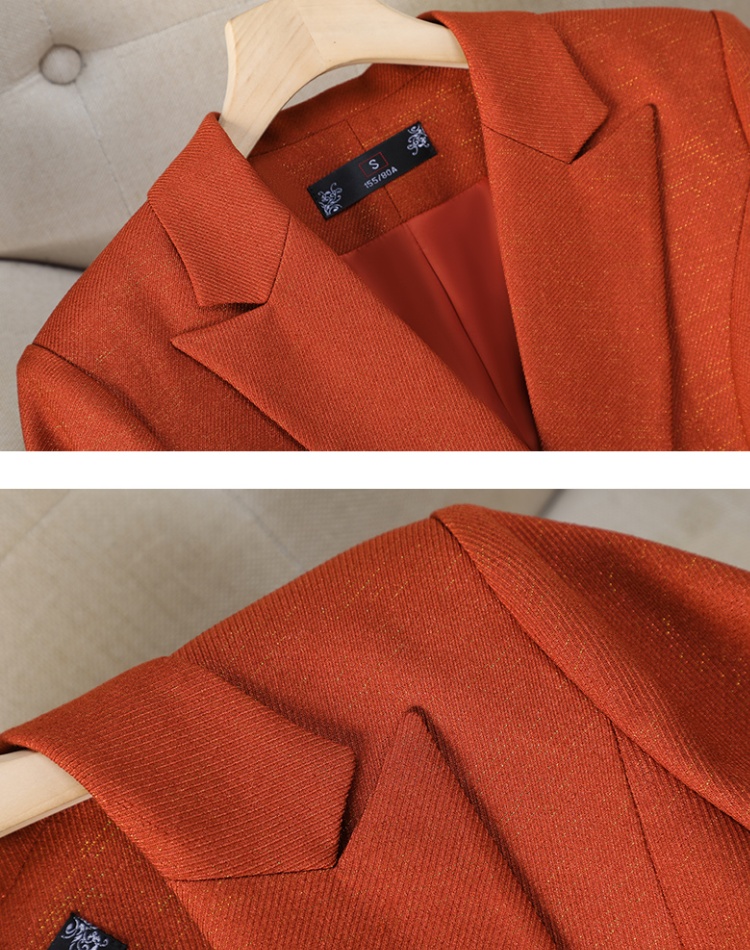 Profession coat wine-red business suit 2pcs set for women