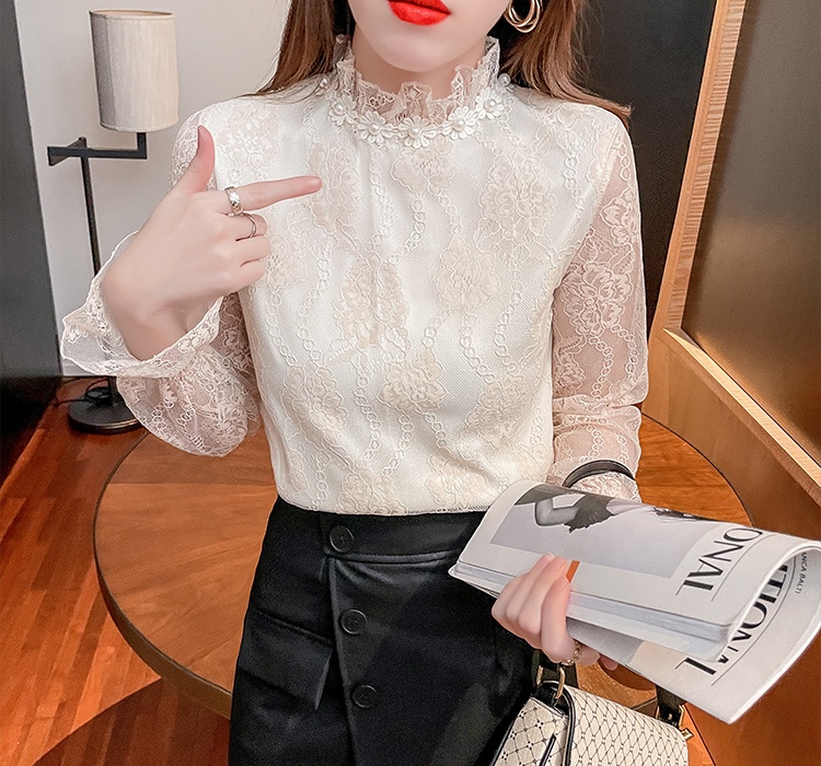 Fashion bottoming shirt chiffon small shirt for women