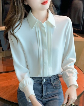 All-match profession shirt spring and autumn tops for women