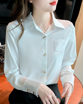 Basis tops spring and autumn shirt for women