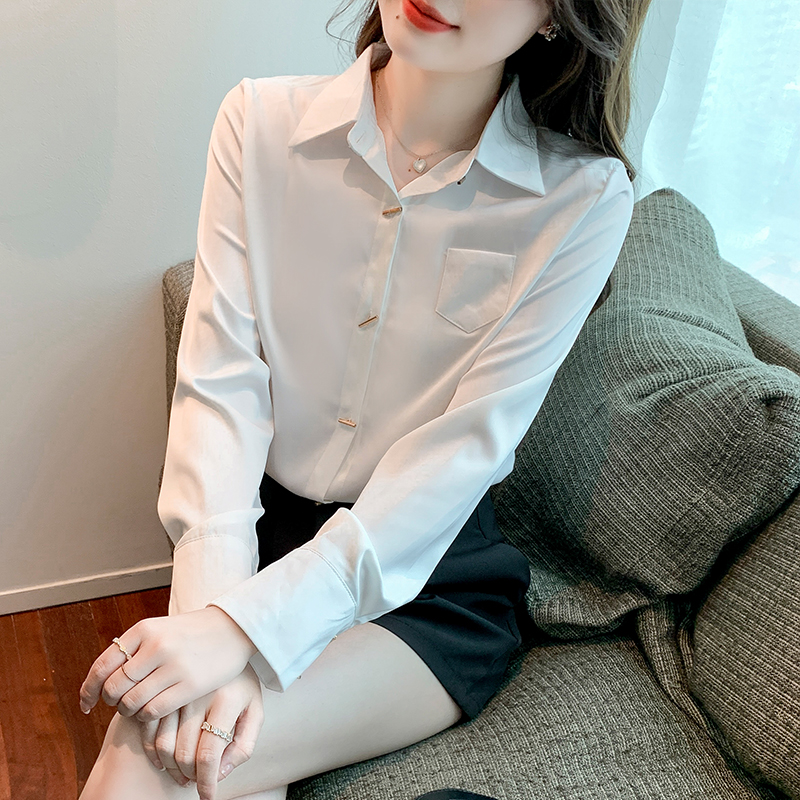 Basis tops spring and autumn shirt for women