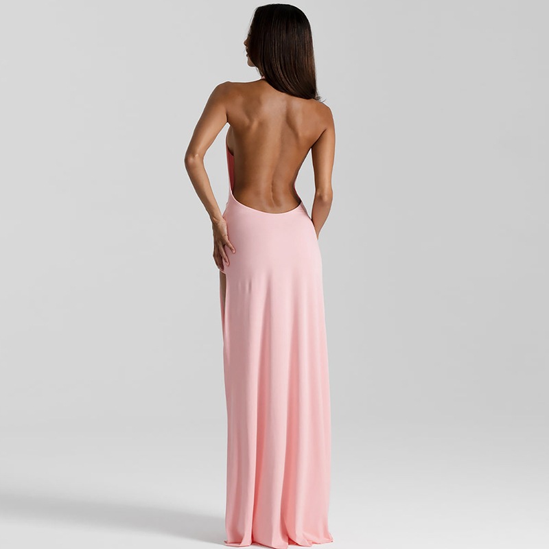 Halter spicegirl fashion irregular dress for women