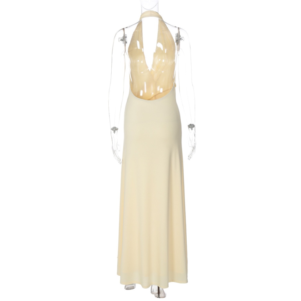Halter spicegirl fashion irregular dress for women
