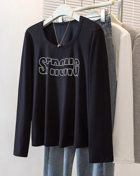 Spring Casual T-shirt printing simple tops for women