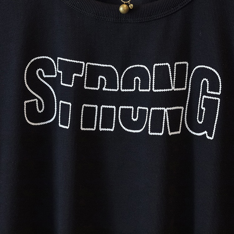 Spring Casual T-shirt printing simple tops for women