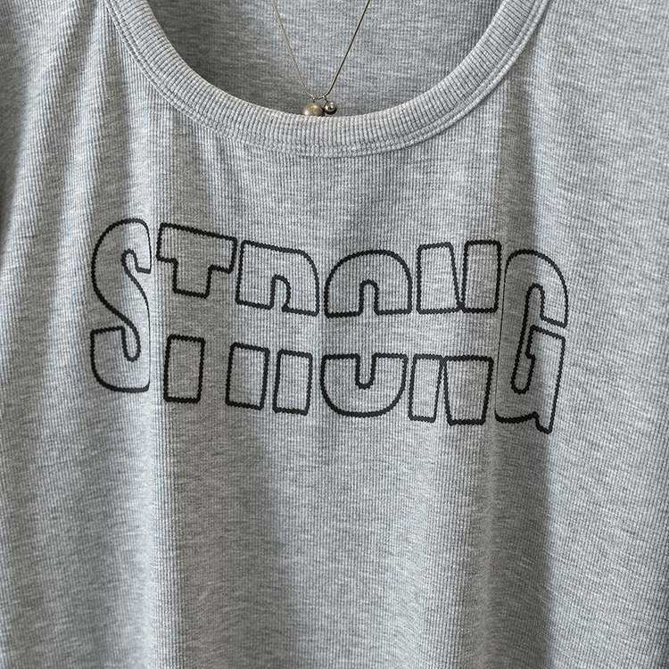 Spring Casual T-shirt printing simple tops for women