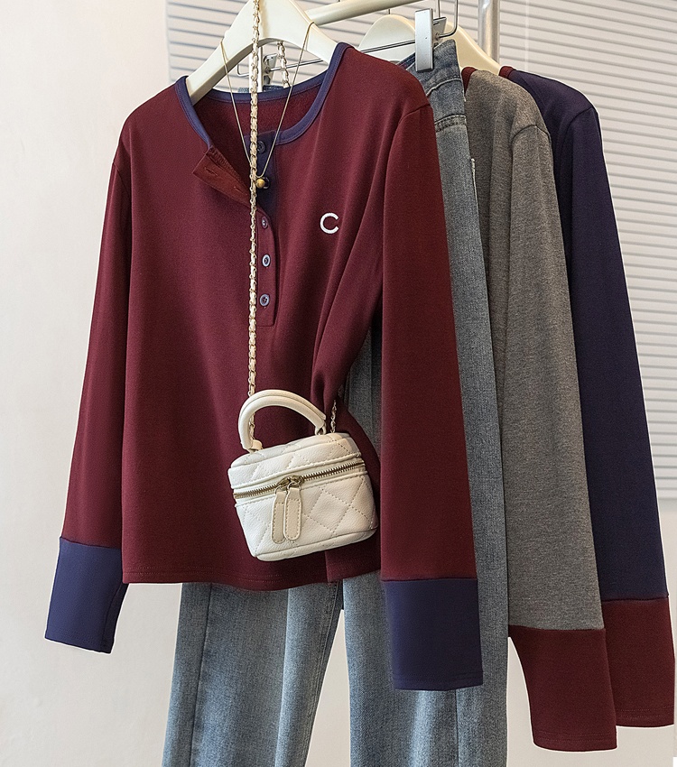 Winter show young T-shirt large yard tops for women