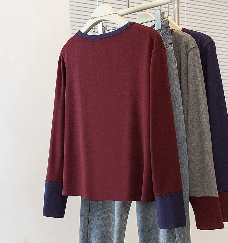 Winter show young T-shirt large yard tops for women