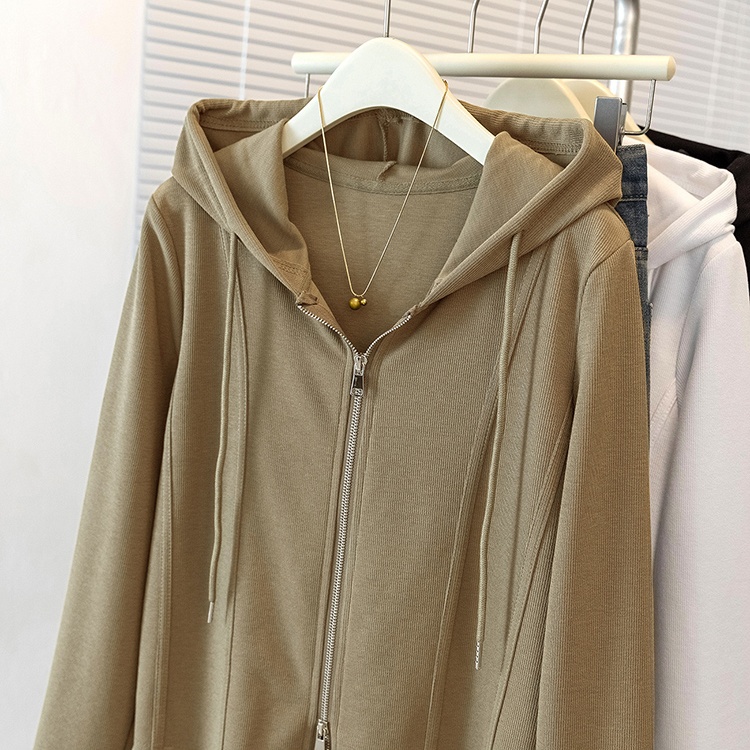 Slim all-match Casual T-shirt hooded spring hoodie
