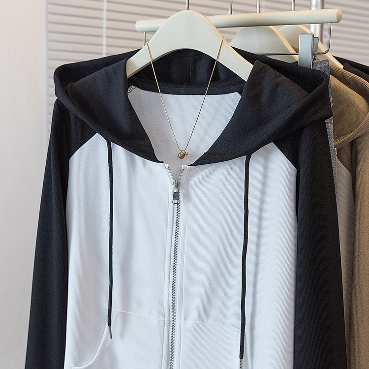 Long sleeve slim T-shirt large yard cardigan for women