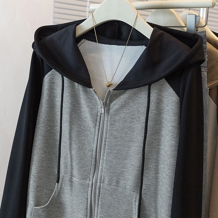 Long sleeve slim T-shirt large yard cardigan for women
