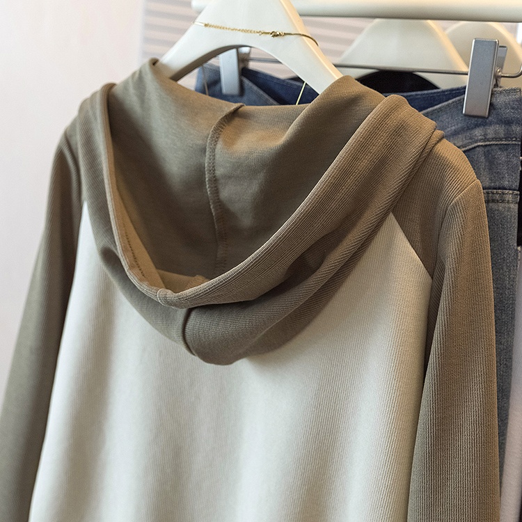 Long sleeve slim T-shirt large yard cardigan for women