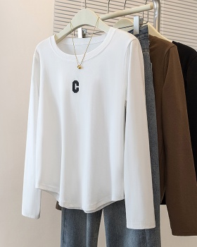 Irregular large yard tops show young T-shirt for women