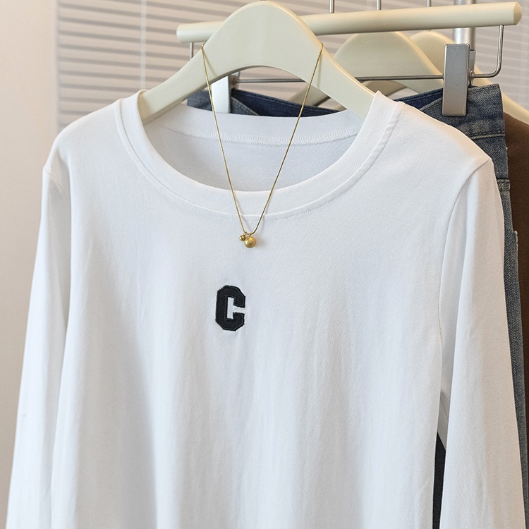 Irregular large yard tops show young T-shirt for women