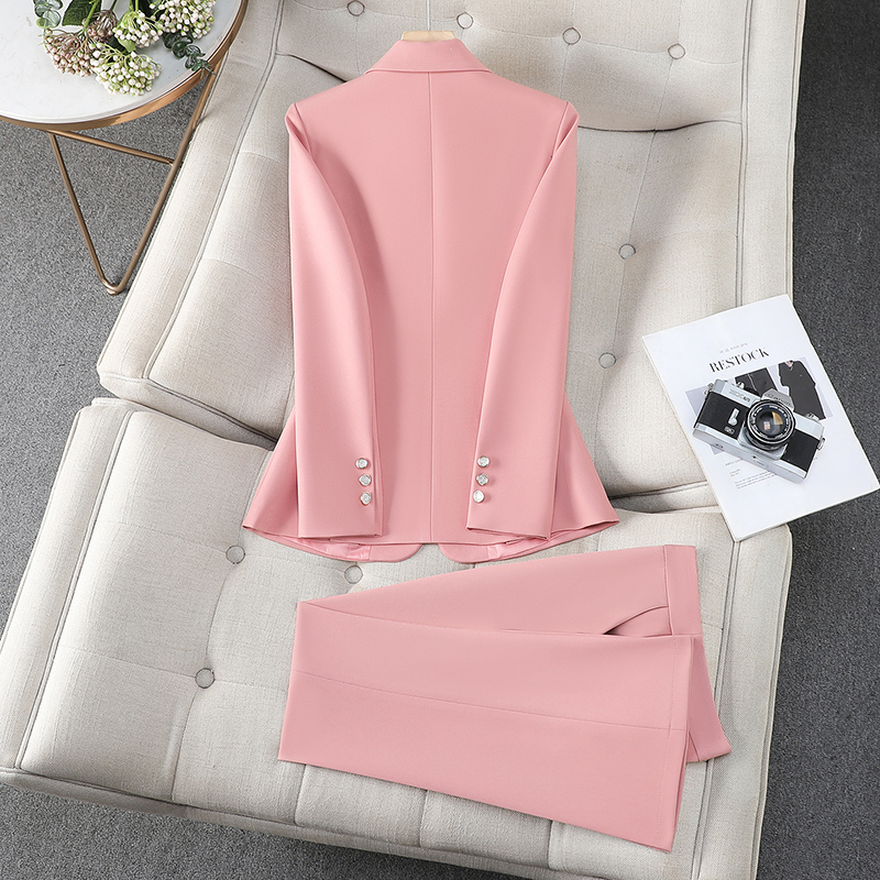 Casual coat business suit a set for women