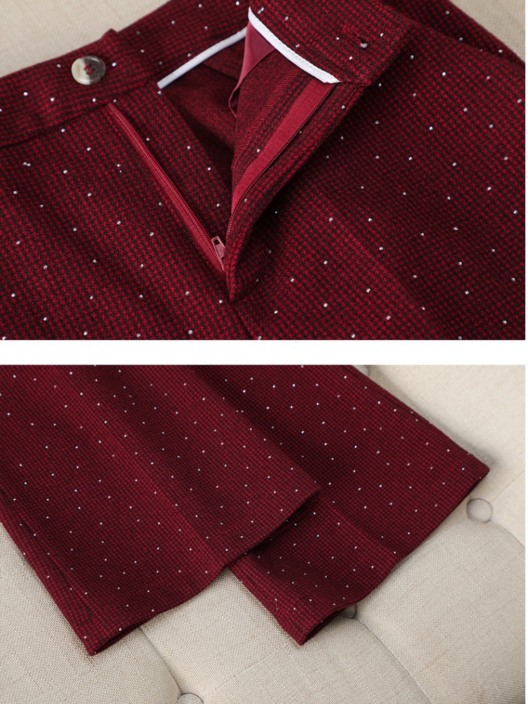 Fashion business suit spring and autumn coat a set
