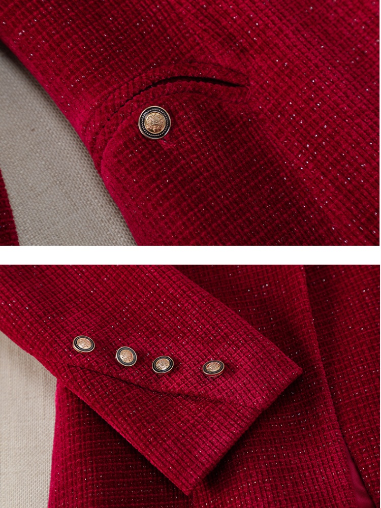 Casual business suit light luxury coat a set
