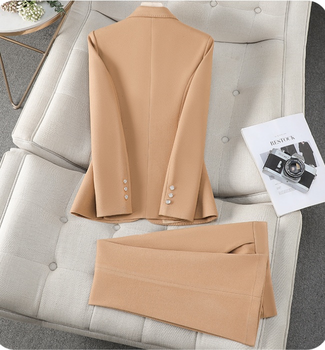 Commuting coat business suit a set for women