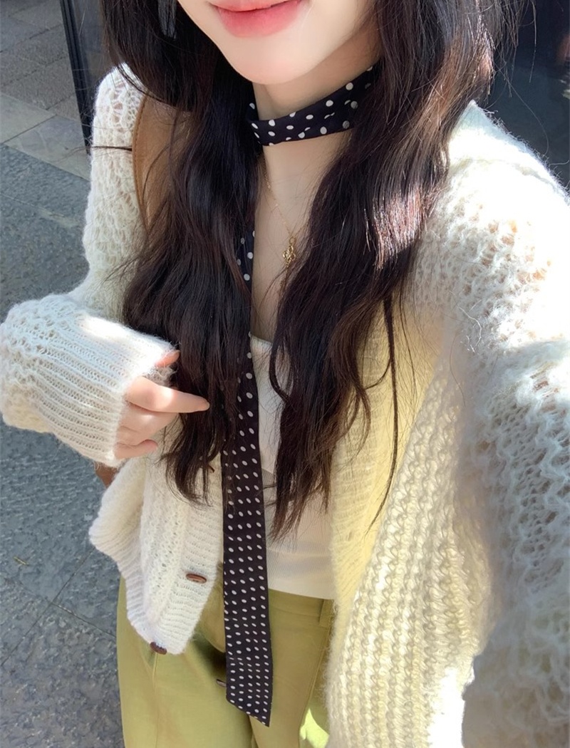 Spring and autumn slim cardigan sweet style coat for women
