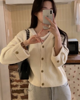 Autumn and winter coat knitted sweater for women