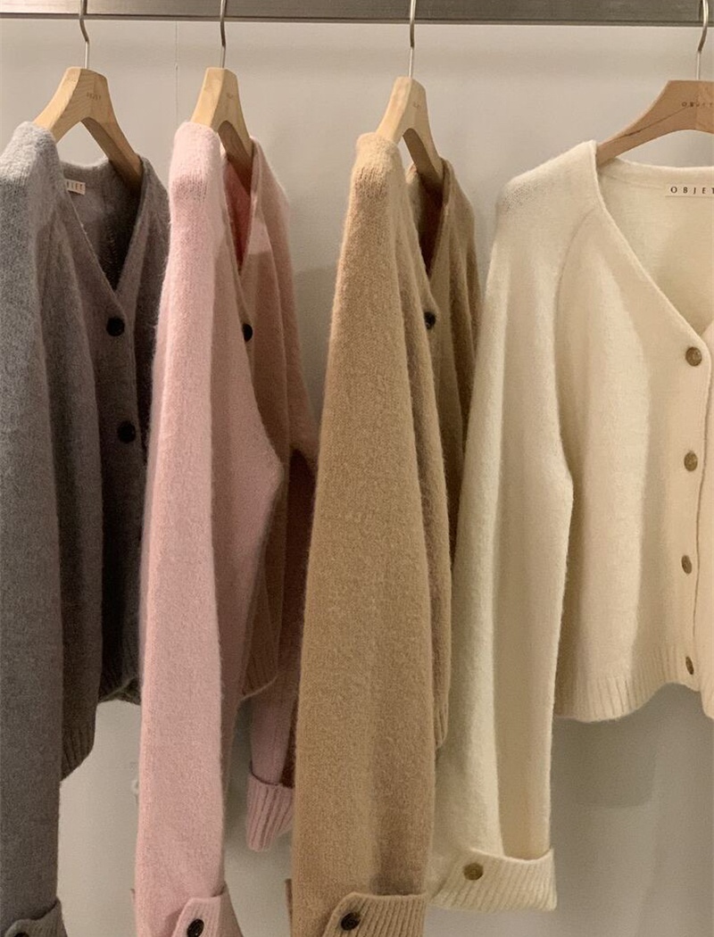 Autumn and winter coat knitted sweater for women