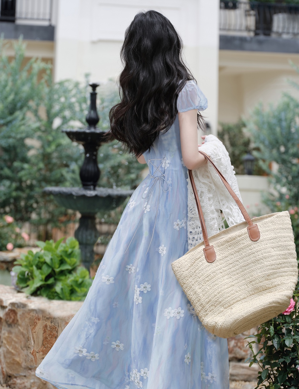 Maiden show young vacation slim dress