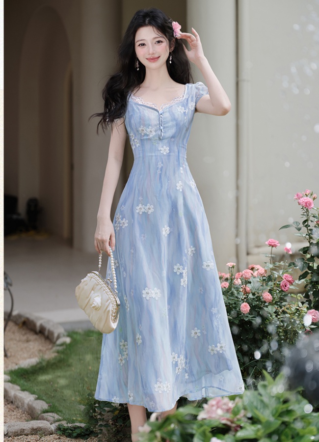 Maiden show young vacation slim dress