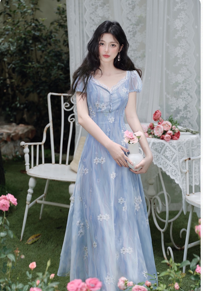Maiden show young vacation slim dress