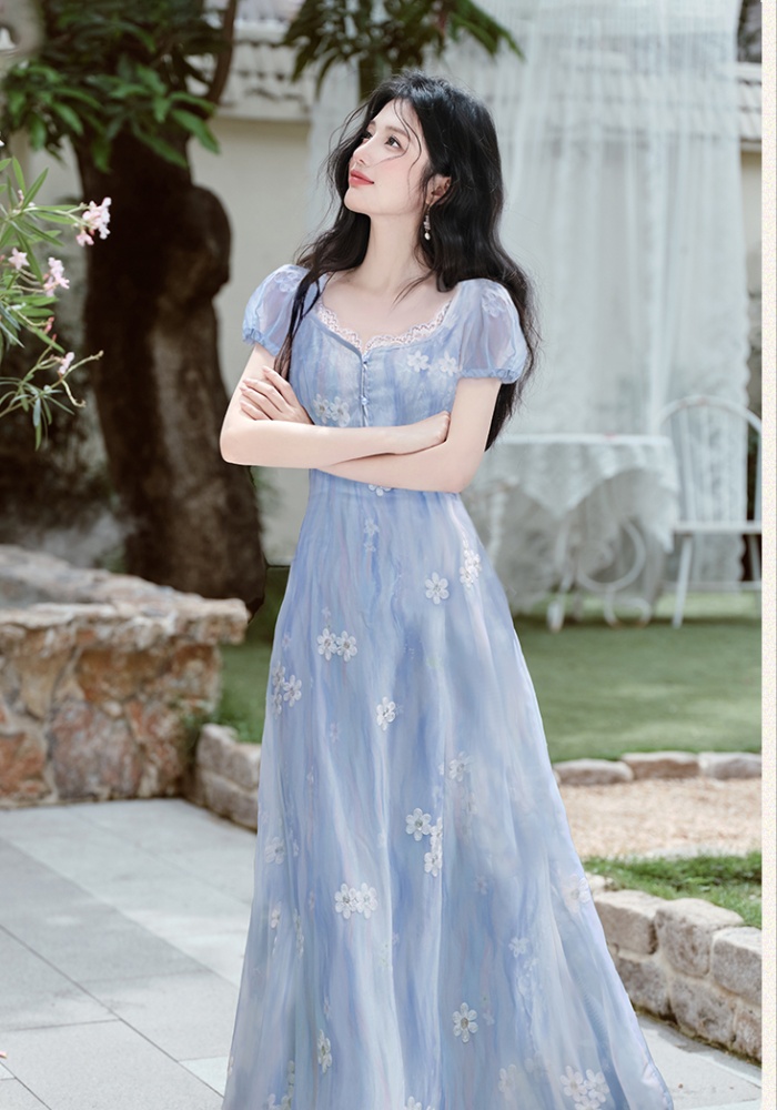 Maiden show young vacation slim dress