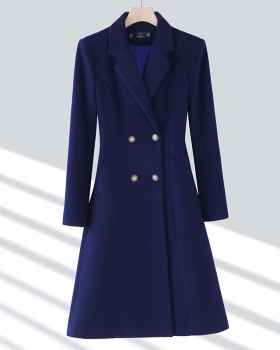 Fashion long coat temperament doll shirt for women
