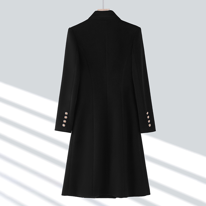 Fashion long coat temperament doll shirt for women