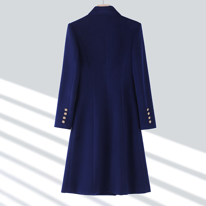 Fashion long coat temperament doll shirt for women