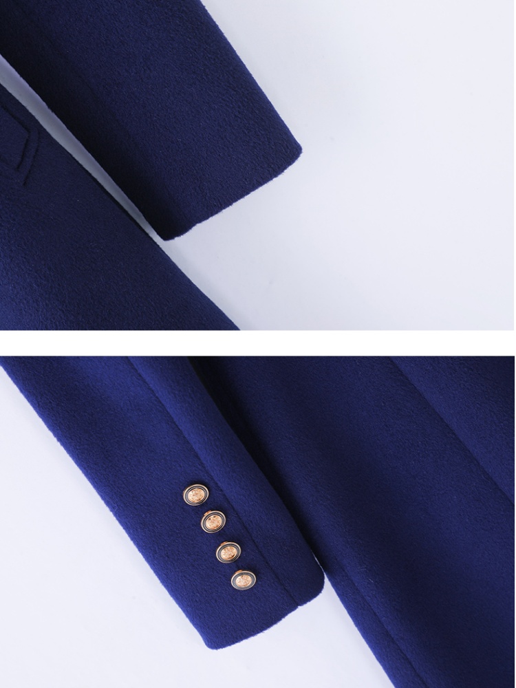 Fashion long coat temperament doll shirt for women