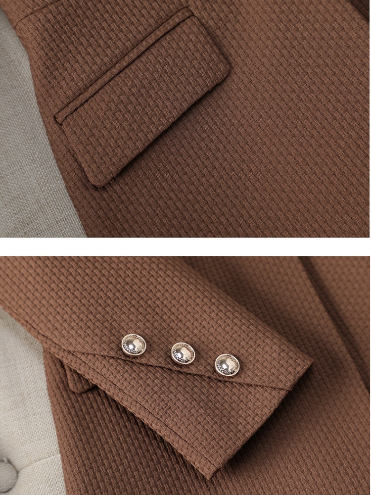 Fashion khaki commuting business suit for women