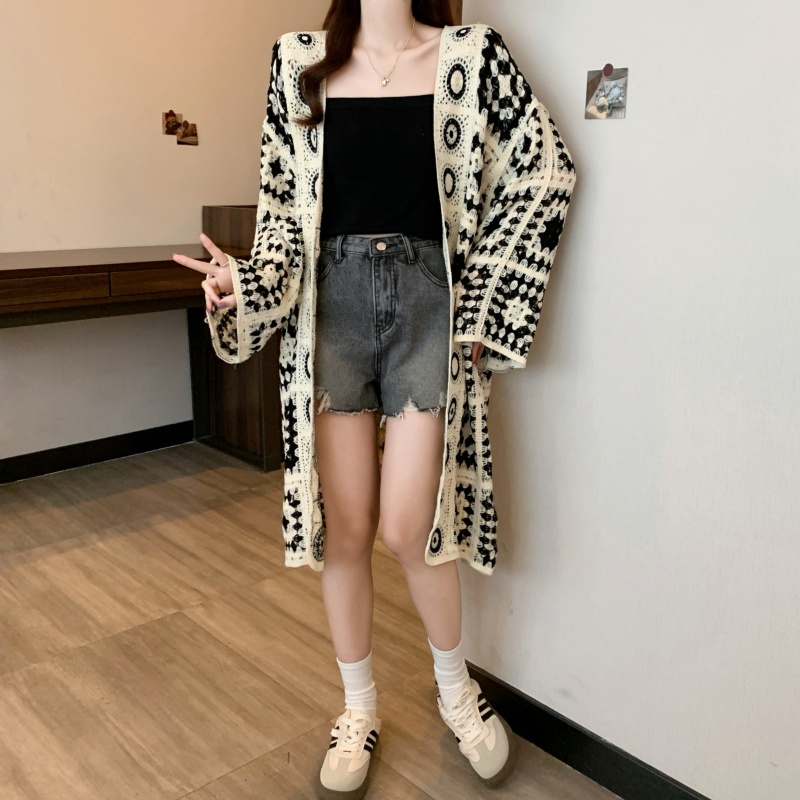 Thick outside the ride sweater lazy coat for women