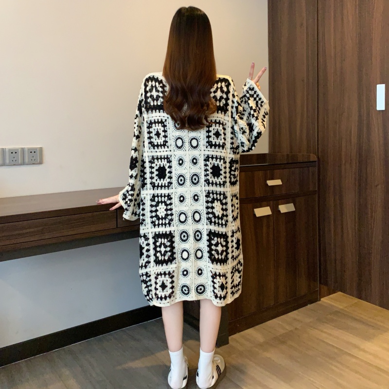 Thick outside the ride sweater lazy coat for women