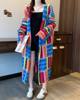 Outside the ride long sleeve tops long cardigan for women