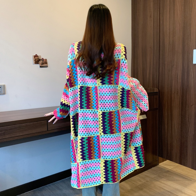 Outside the ride long sleeve tops long cardigan for women
