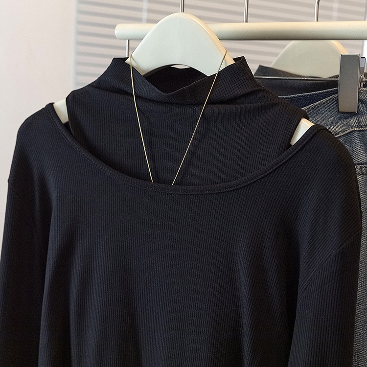 Wears outside fat T-shirt fashion strapless tops for women