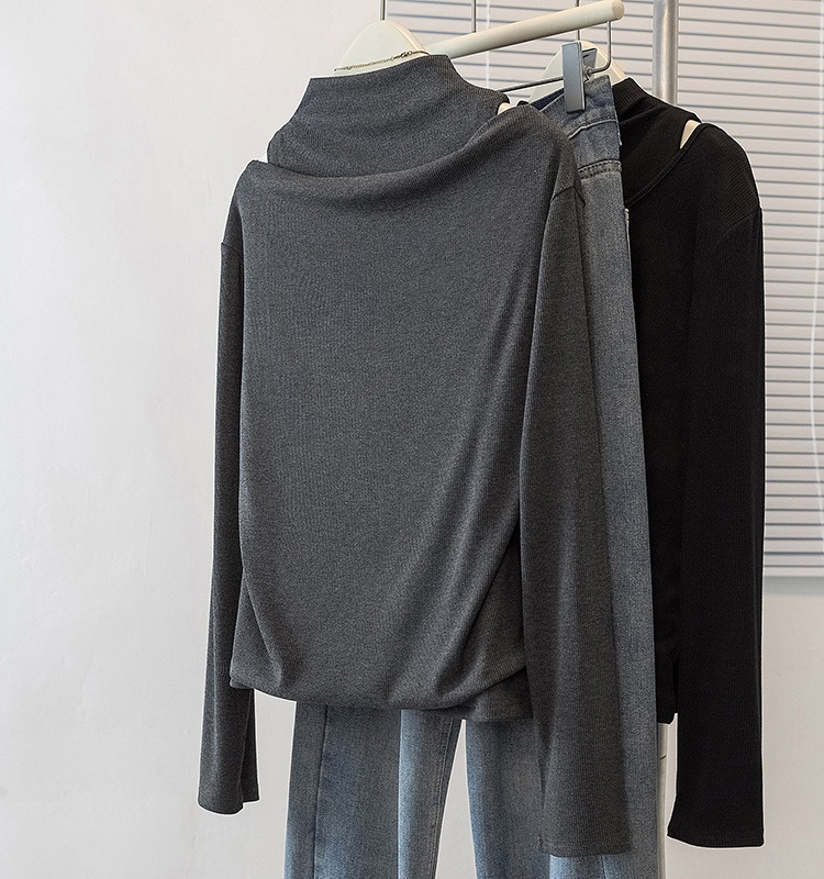 Wears outside fat T-shirt fashion strapless tops for women