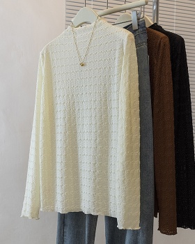 Korean style bottoming shirt large yard tops