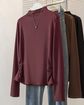 Slim T-shirt autumn and winter tops for women