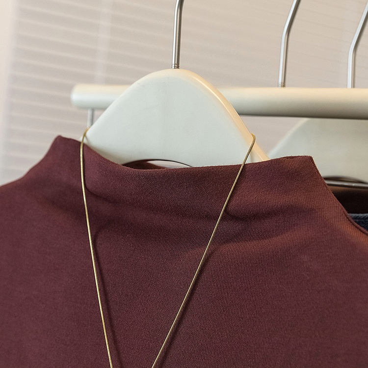 Slim T-shirt autumn and winter tops for women
