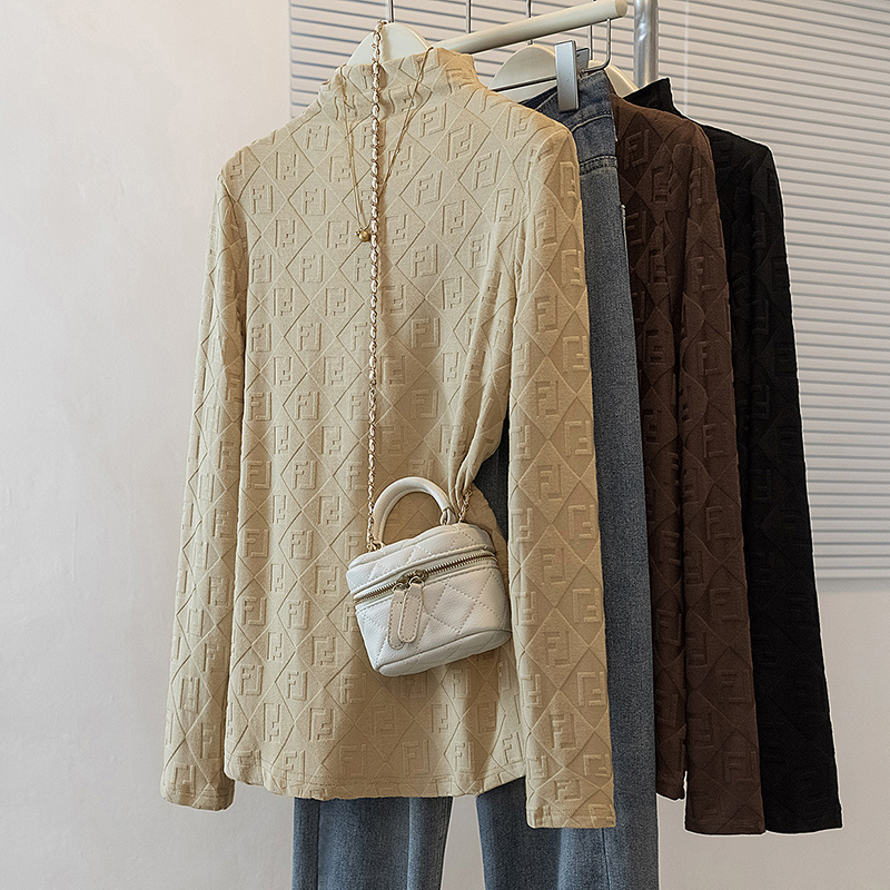 Winter large yard T-shirt fashion tops for women