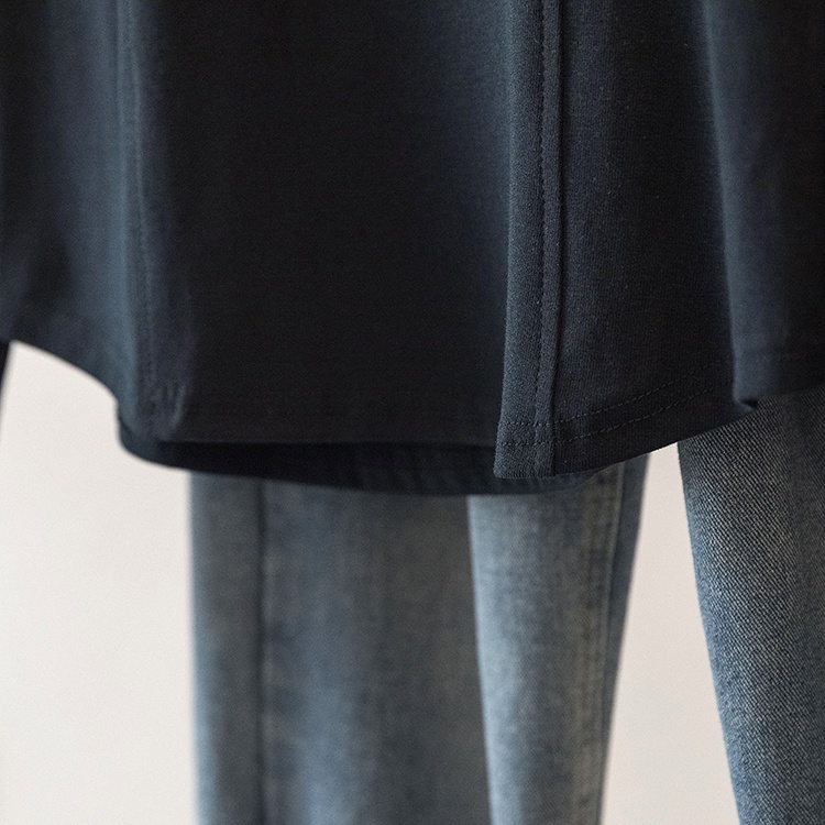 Slim T-shirt large yard bottoming shirt for women