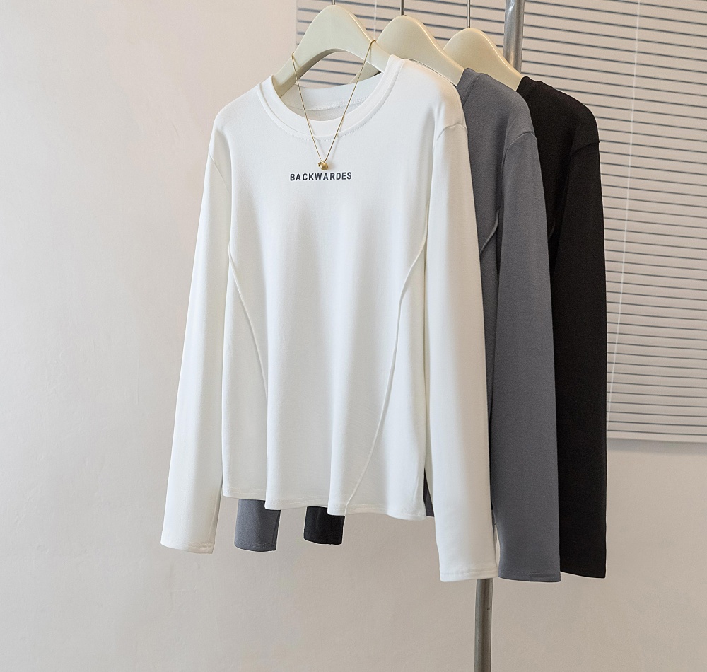 Slim long sleeve bottoming shirt autumn T-shirt