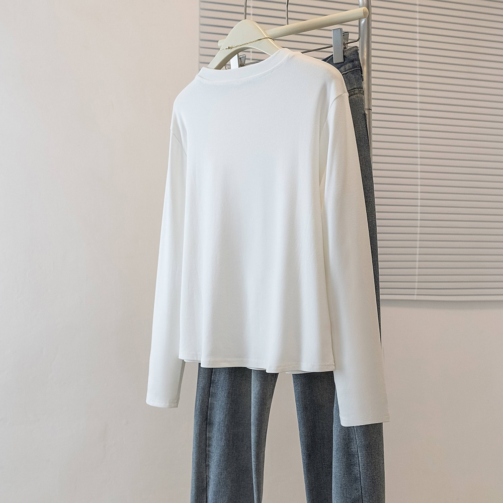 Slim long sleeve bottoming shirt autumn T-shirt