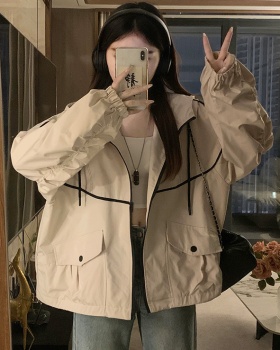 Short Casual shirts hooded fashionable coat