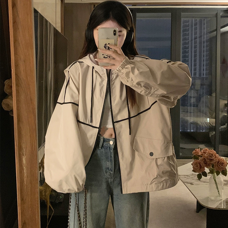 Short Casual shirts hooded fashionable coat